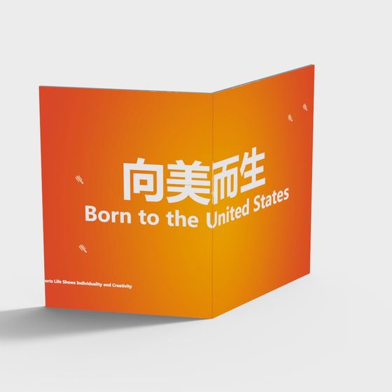 Born to the United States 3D model