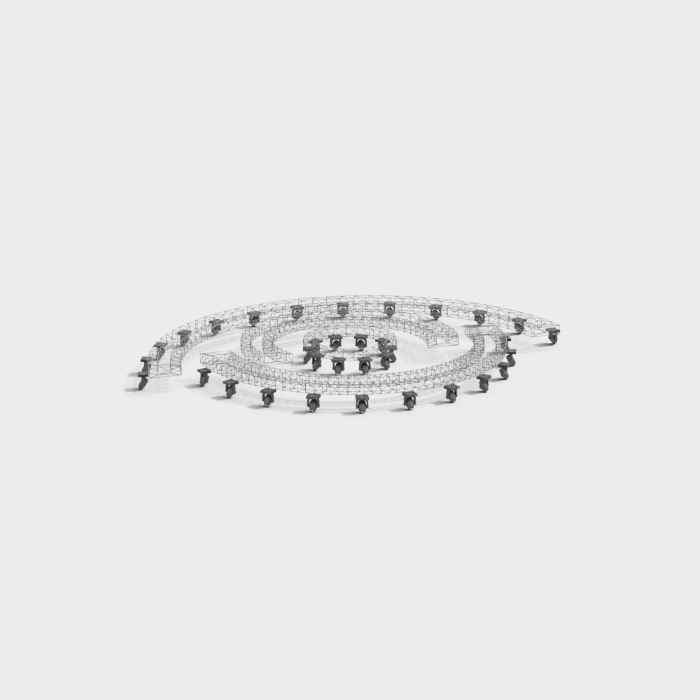 Stage top lighting rack