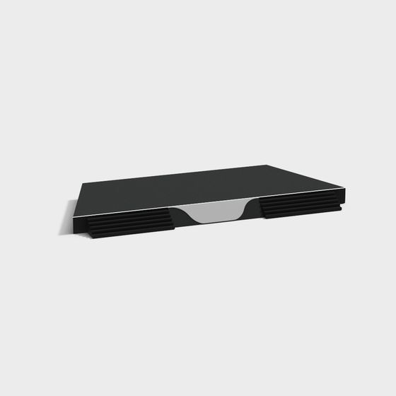 Urban Shelf Low-Polygon 3D Model