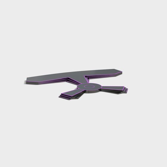 Future Wings Low-Poly 3D model
