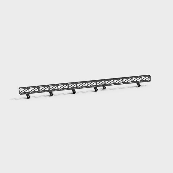 Industrial Truss 3D model