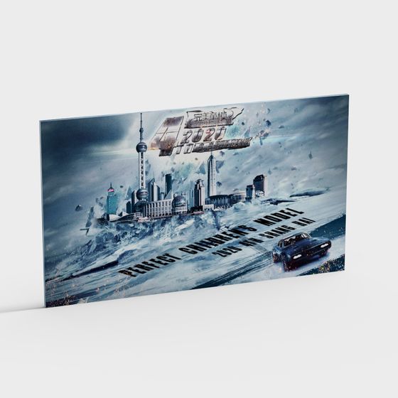 2020 Futuristic Shanghai City 3D model