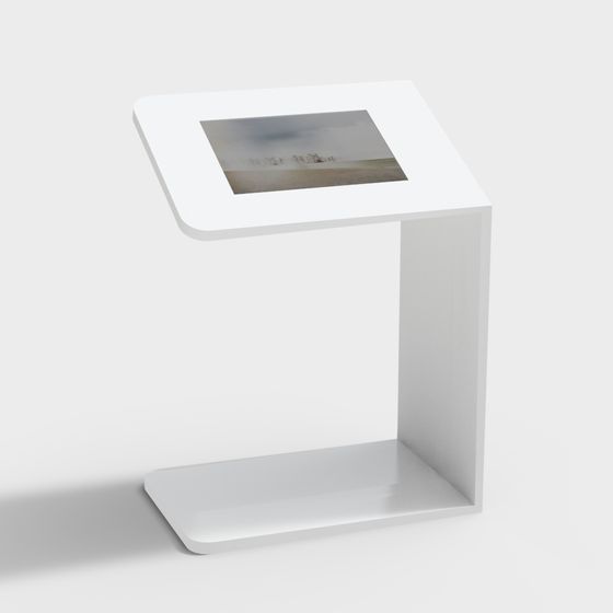 Minimalist Side Table 3D model