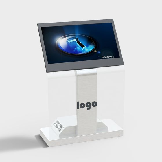 Interactive Display Stand 3D model for Modern Design