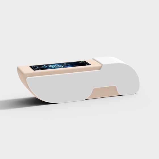 Futuristic Touch Control Panel 3D model