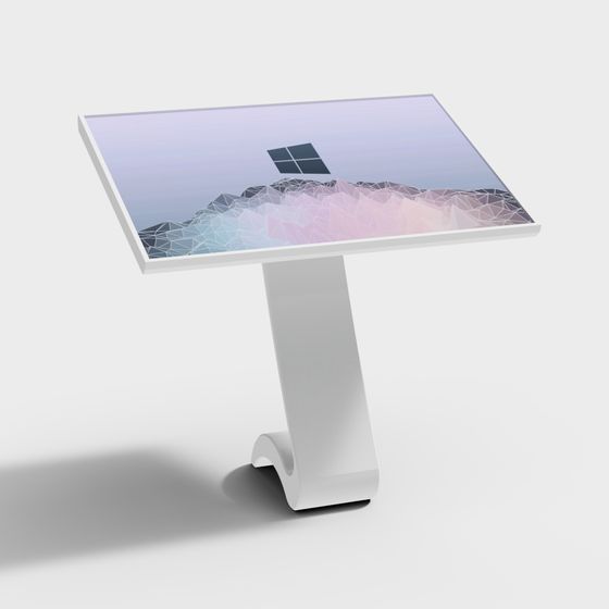 Futuristic Table 3D model