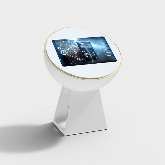 Futuristic Smart Touch Round Table 3D model