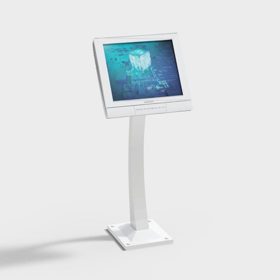 Retro Monitor 3D Model for Creative Projects
