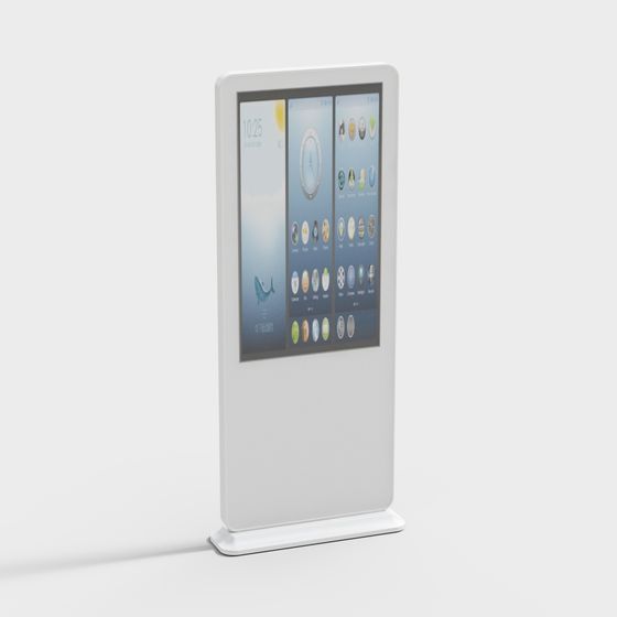Minimalistic Smart Display 3D model