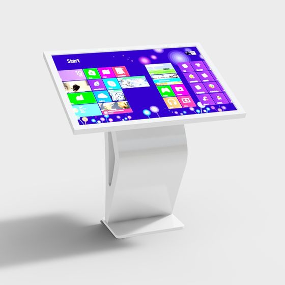 Modern Interactive Kiosk 3D Model