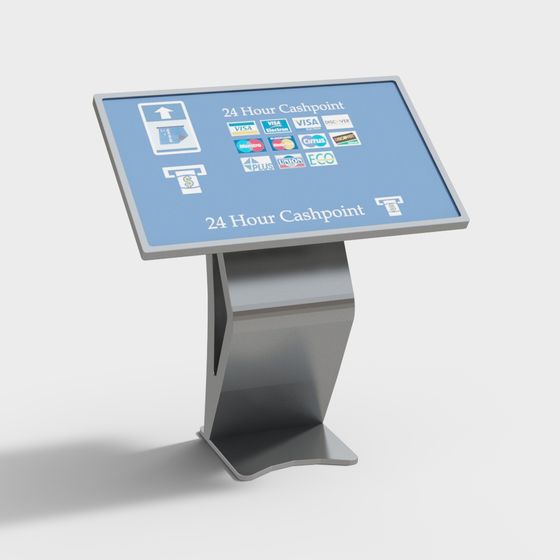 24 Hour Self-Service ATM 3D model