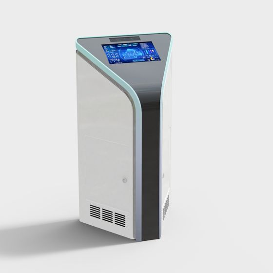 Smart Air Purifier 3D Model for Modern Designs