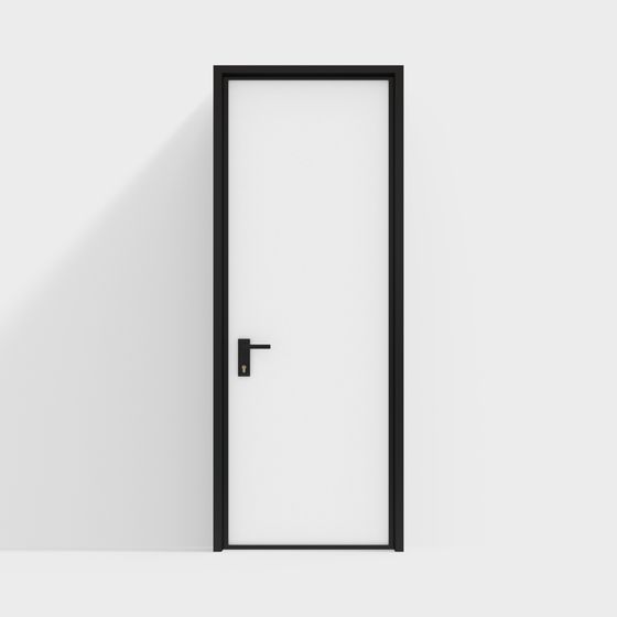 Minimalist Door 3D model for Creative Projects