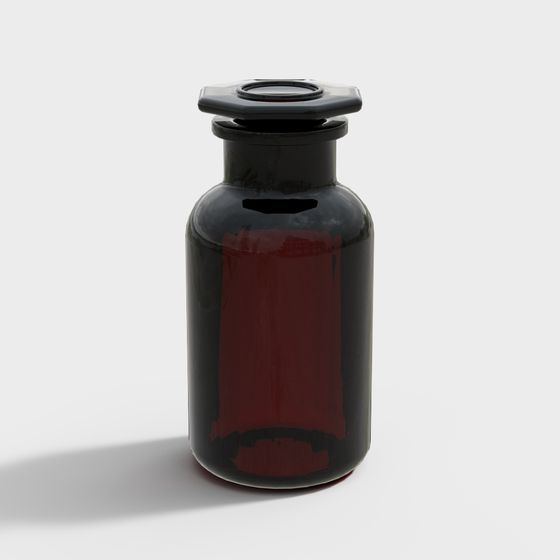 contenedor de vidrio de laboratorio