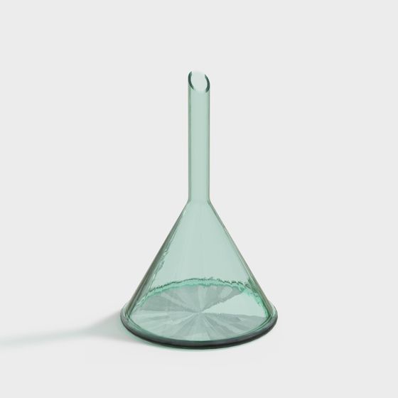 Stylish Laboratory Funnel 3D model for Creative Projects