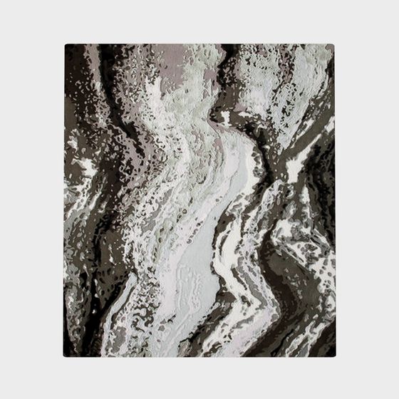 Abstract Mountain 3D Model for Digital Art