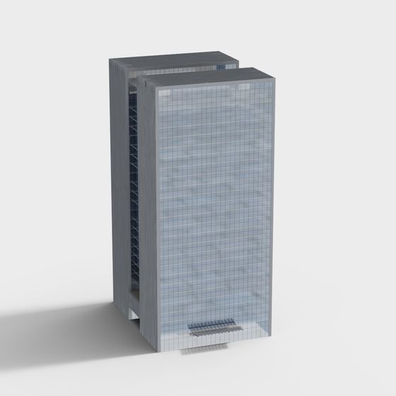 Stunning Twin Towers 3D model for Urban Landscapes