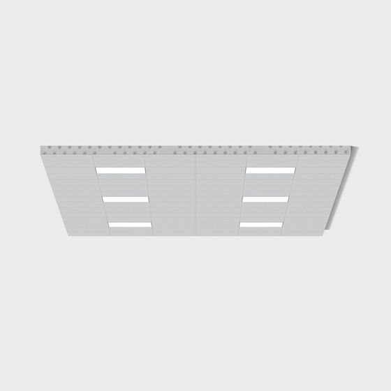 Stylish Low-Polygon Ceiling 3D Model