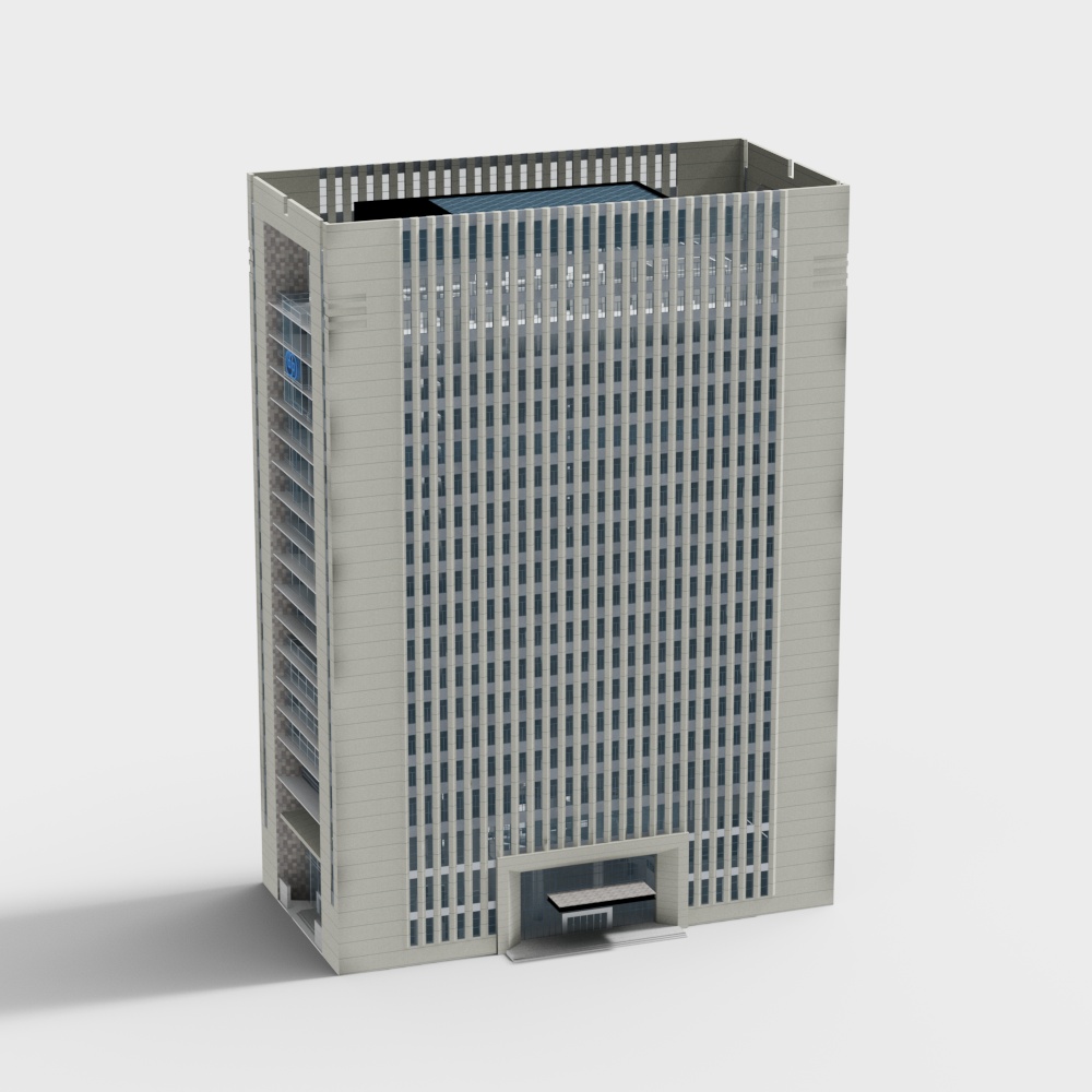 high-rise office building