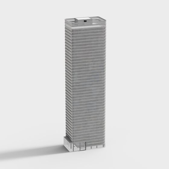 Stunning Skyscraper 3D model for Urban Landscapes