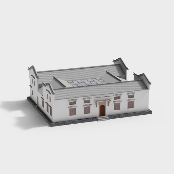 Traditional Chinese Residence 3D Model