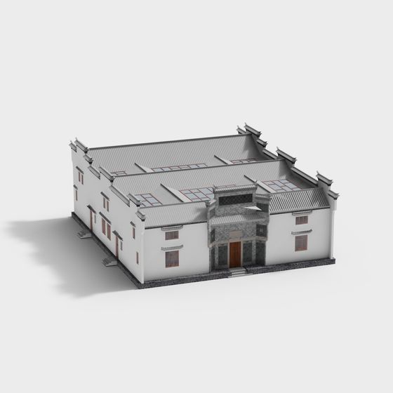 Traditional Chinese Courtyard 3D model