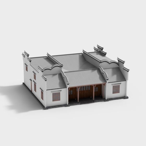Ancient Charm Residence 3D model
