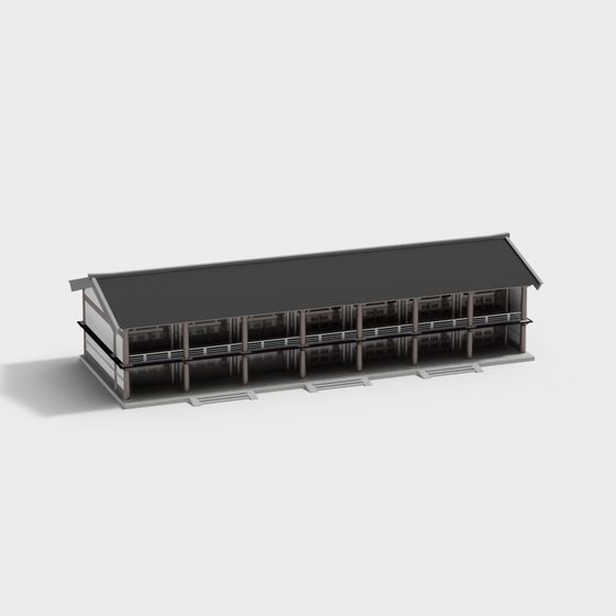 Kyoto Tea House 3D model