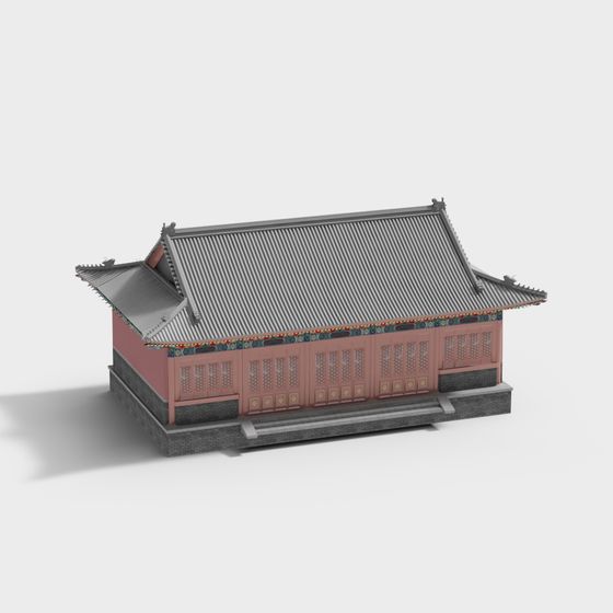 Ancient Charm Architecture 3D model