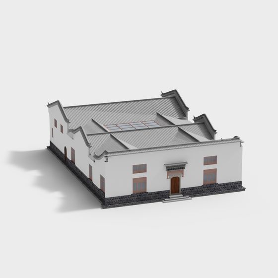 Traditional Charm Residence 3D model