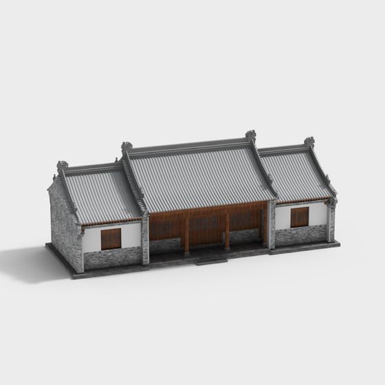Traditional Chinese Courtyard 3D model