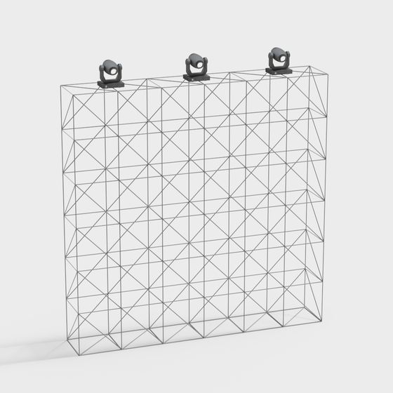 Light Grid 3D model