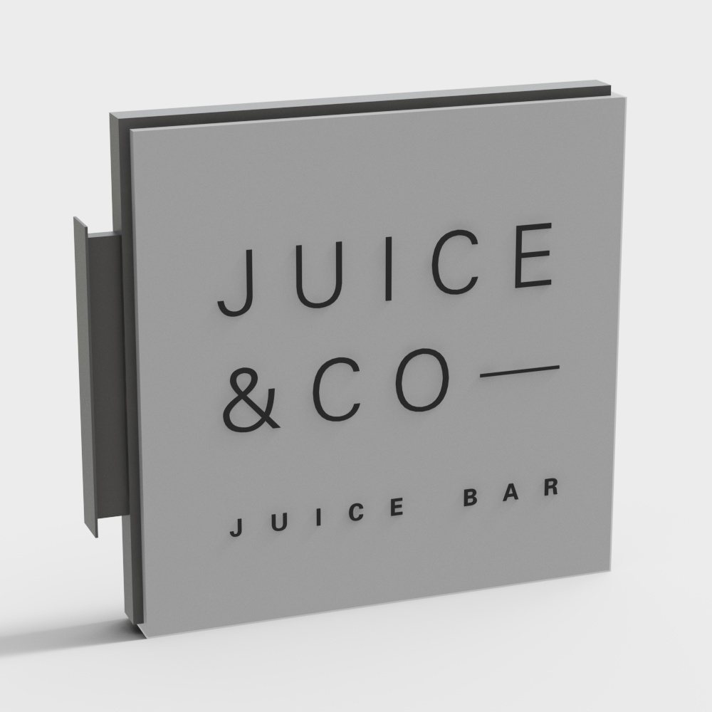 Coffee shop Light box