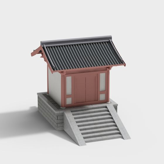 Eastern Aesthetic Pavilion 3D model