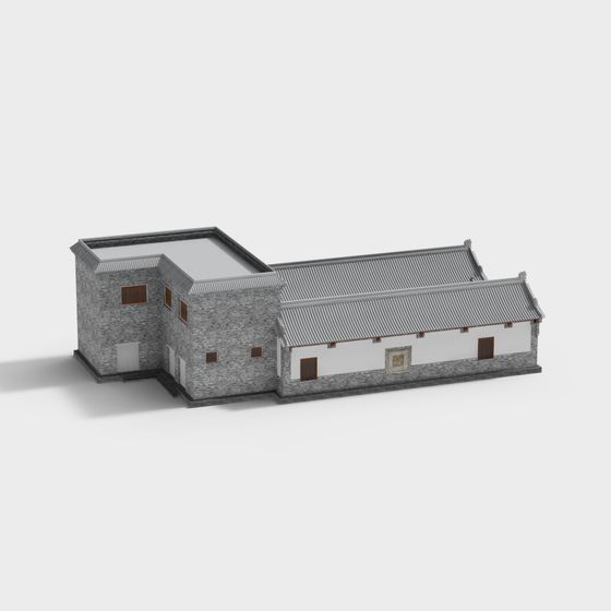 Traditional Chinese Architecture 3D model