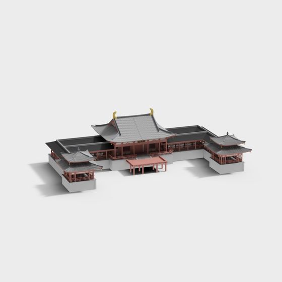 Traditional Chinese Courtyard 3D model
