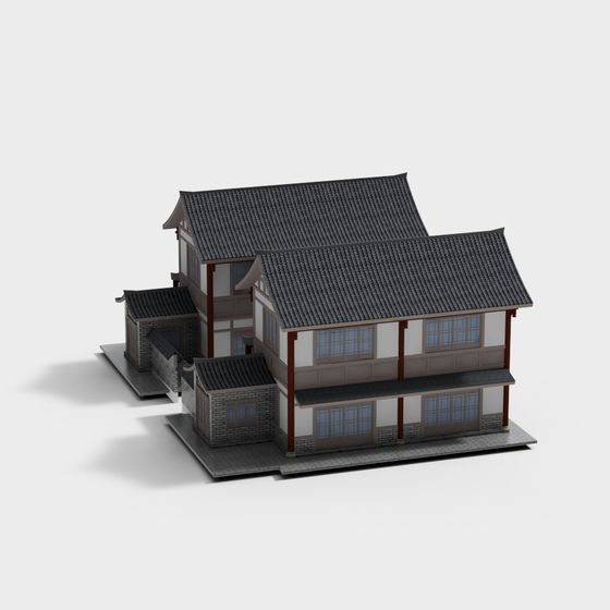 Oriental Charm 3D model