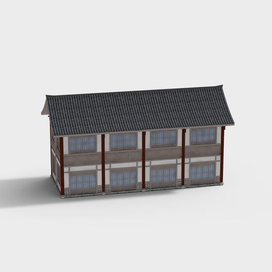 Traditional Chinese Architecture 3D model
