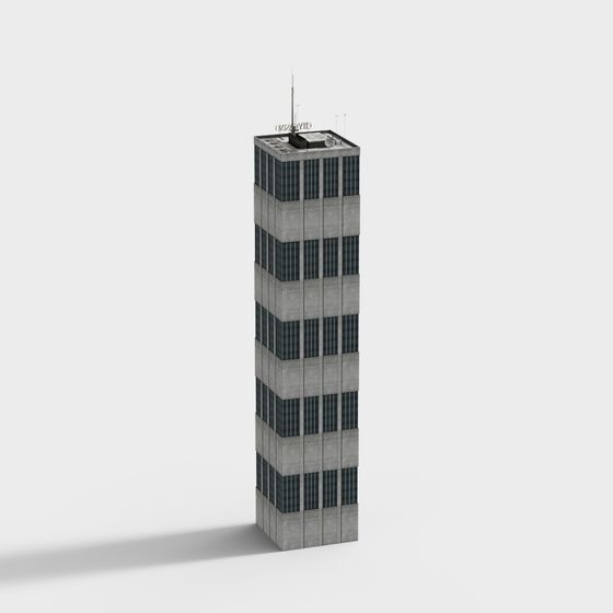 City Tower 3D Model