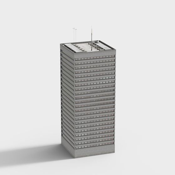 Urban Skyscraper 3D model for Modern Design