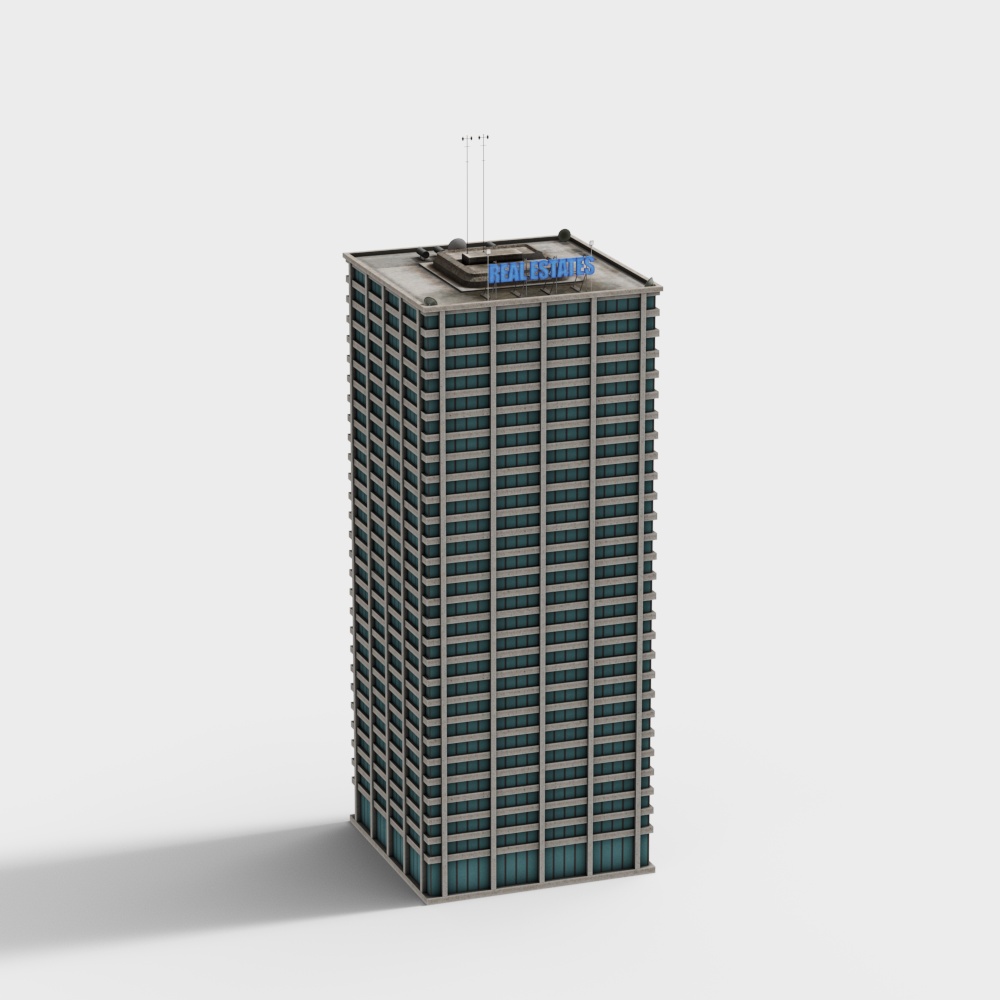 Urban Skyscraper 3D model