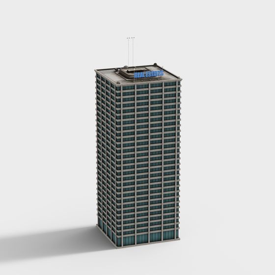 Urban Skyscraper 3D model