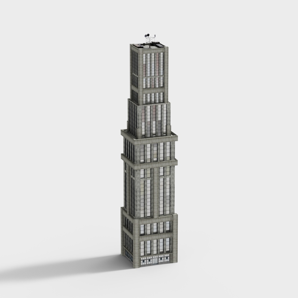 Urban Skyscraper 3D model