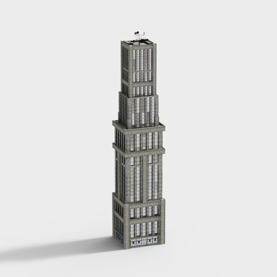 Urban Skyscraper 3D model