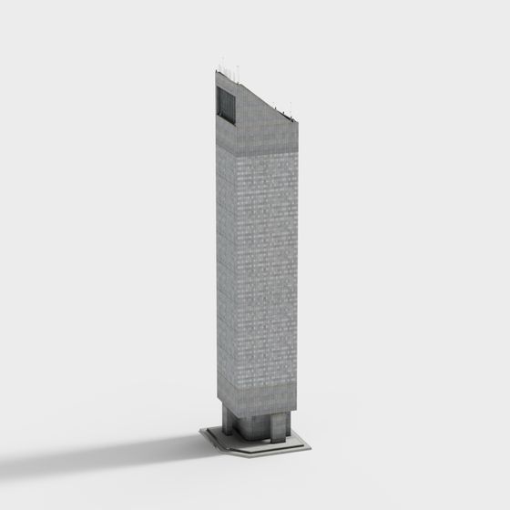 Urban Skyscraper 3D Model