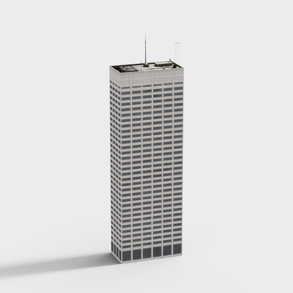 Urban Skyscraper 3D model