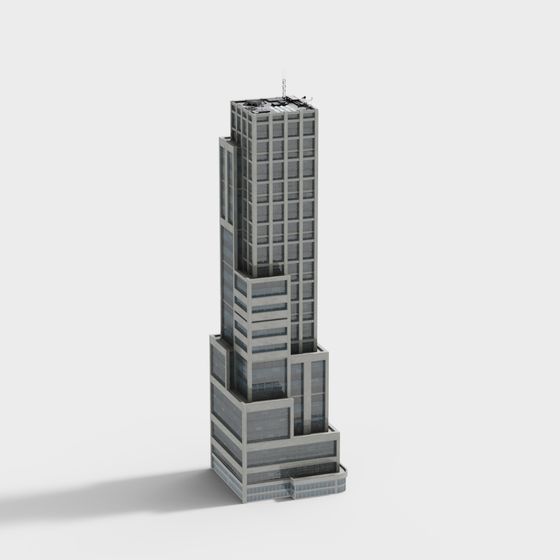Urban Skyscraper 3D model
