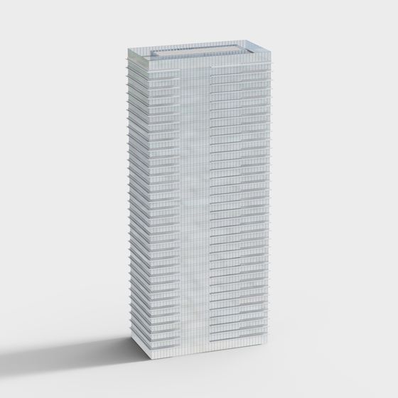 Urban Skyscraper 3D model for Creative Projects