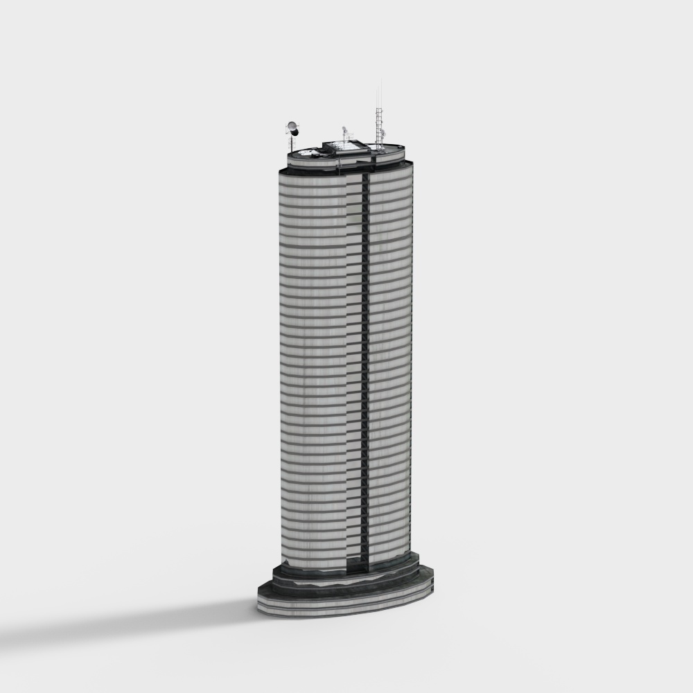 Urban Skyscraper 3D Model