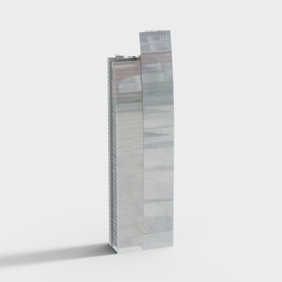 Urban Light 3D Model - Futuristic Skyscraper Design